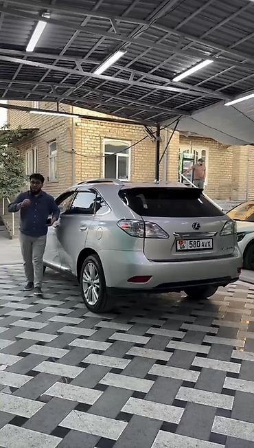 Lexus RX: 2011 г., 3.5 л, Автомат, Гибрид, Кроссовер