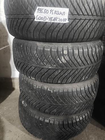 шины 195 60 r15: Шины 195 / 60 / R 15, Всесезонная, Б/у, Комплект, Легковые, GoodYear — 1