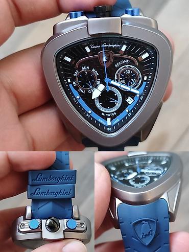 Tonino Lamborghini kişi qol saatı – üçbucaqlı korpus dizaynı