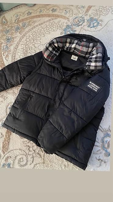 Пуховик-BURBERRY Надевался зимой только 3 раза) - Теплая стеганая