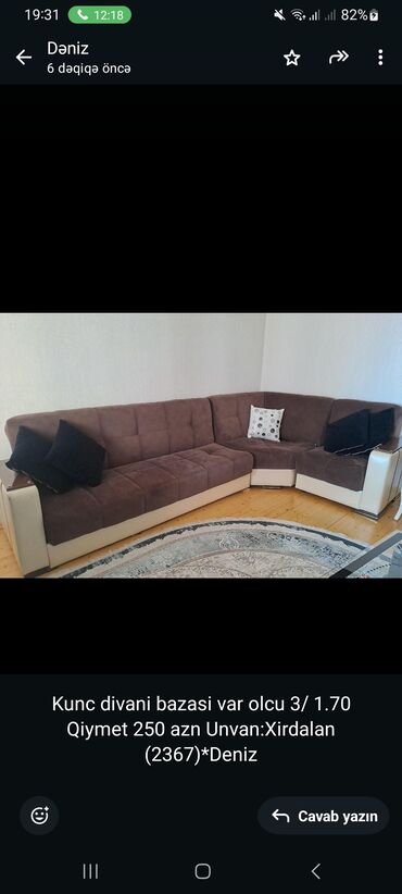 Divanlar: Künc divan