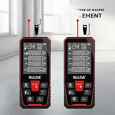 Ostali alati i mašine: Laserski daljinomer Hilda T-11/ 120m NOVO. Opis proizvoda: • — 5