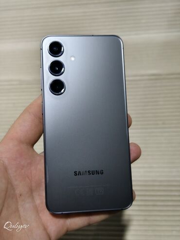 nomi telefon: Samsung Galaxy S24, 256 GB, rəng - Qara, Zəmanət, Düyməli, Sensor