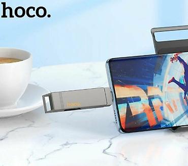 ipad 64: USB 3.2 — USB‑C флеш‑накопитель HOCO UD15, 128 ГБ - 2‑в‑1: разъёмы — 3