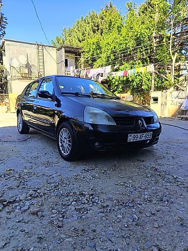 Renault: Renault Clio sedan – qara rəng, 4 qapılı, AZ nömrə nişanı 99-XF-659 — 3