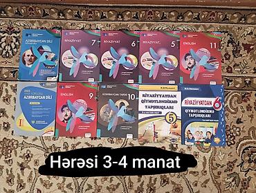batut satilir: Məktəb dərslikləri və test vəsaitləri satılır – hərəsi 3–4 manat — 1
