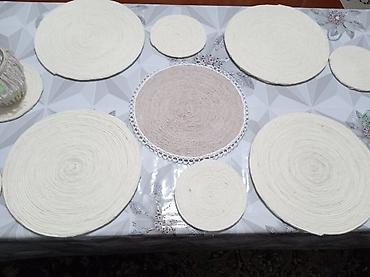 Другие комплектующие: Подставки для сервировки стола. Под тарелок 4шт Под чашки 4шт Под — 9