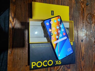 telefonlar a23: Poco X6, 256 GB, rəng - Qara, Sensor