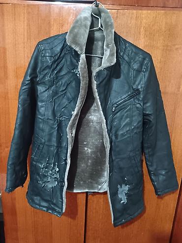 Куртки: Мужской Дублёнка 48-50 размер буу. Для рабочих или восстановить можно — 1