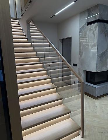 Готовые перила: Готовые перила, Материал: Стекло, Для крыльца, Новый — 6