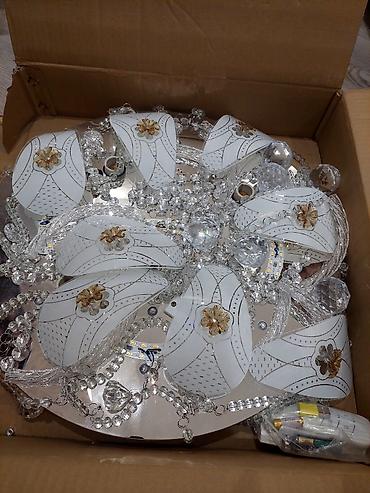 Led Çılçıraq, 4 və daha çox lampa, Metal