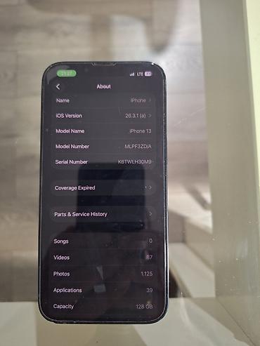 Apple iPhone: Apple Iphone 13 128GB Na telefonu je sve fabricko,nikada — 11