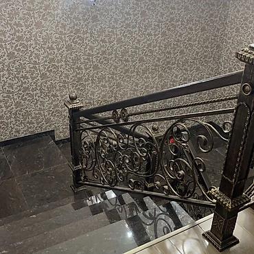 Изготовление перил: Изготовление перил Материал: Кованное железо, Наружные, Бесплатный замер — 214