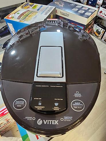 Termopotlar: Termopot Vitek, 5 l, Yeni, Ünvandan götürmə, Pulsuz çatdırılma, Rayonlara çatdırılma -da lalafo.az — 6 Termopotlar: Termopot Vitek, 5 l, Yeni, Ünvandan götürmə, Pulsuz çatdırılma, Rayonlara çatdırılma — 6