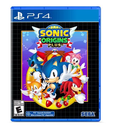 сега игра: Оригинальный диск!!! Sonic Origins Plus (PS4) – коллекционное