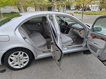w211 duman: Mercedes-Benz E-Class (W211) sedan - Kuzov: 4 qapılı sedan, gümüşü — 9
