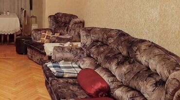 Ev üçün mebel: Di̇van-kravat, İşlənmiş, Açılan, Vеlur parça