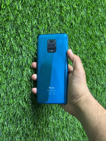 телефон fly связной: Redmi Note 9S, 64 GB, rəng - Göy, Sensor, Barmaq izi, İki sim kartlı
