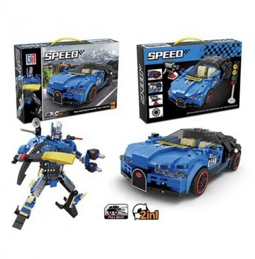 игрушки на пульте управления: Лего Speed - 328 деталей Детский обучающий конструктор, сборка