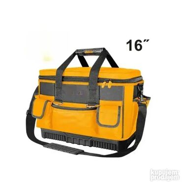 alat za cepanje drva: Ingco torba za alat 16� + 25 d�epova HTBG06 Torba za alat 16� + 25