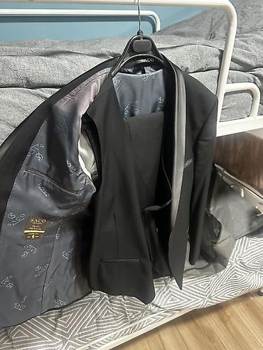 военные одежда: Мужской костюм, Outerwear, Б/у, цвет - Черный — 2