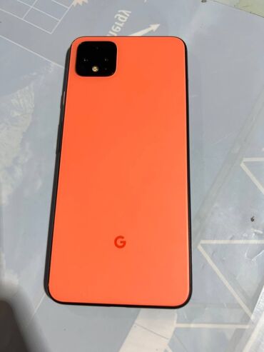 бу хр айфон: Google Pixel 4 XL, Б/у, 64 ГБ, цвет - Оранжевый, 1 SIM, eSIM