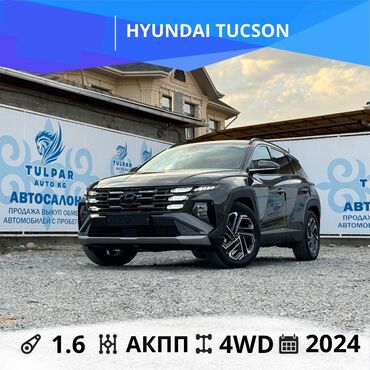 хендай тускани: Hyundai Tucson: 2024 г., 1.6 л, Автомат, Бензин, Внедорожник