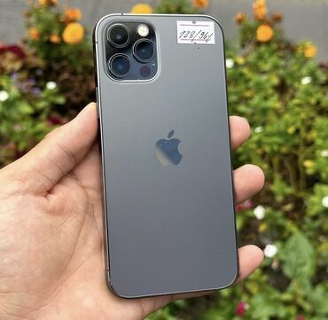 Apple iPhone: IPhone 12 Pro, 128 GB, Matte Space Gray, Zəmanət, Kredit, Simsiz şarj