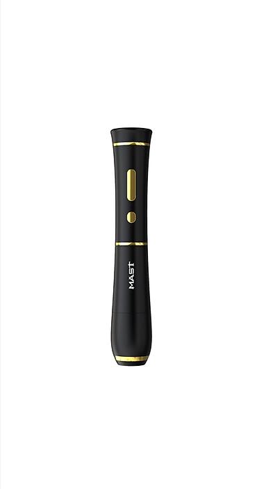 Tatu, pirsinq: MAST brendli professional döymə qələmi - Şık dizayn: mat qara gövdə — 1