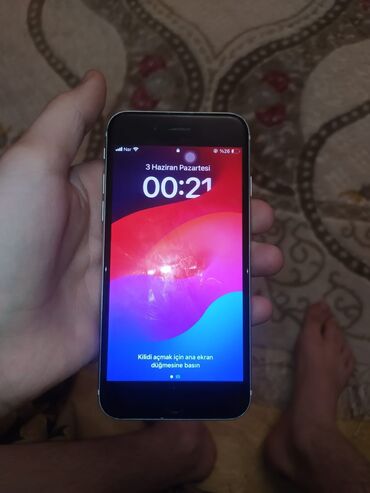 ayfon 13 ucuz: IPhone SE 2020, 64 ГБ, Белый, Отпечаток пальца