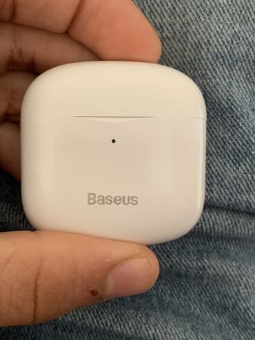 baseus 04: Simsiz (Bluetooth) Yeni Qulaqcıqlar Baseus, rəng - Ağ