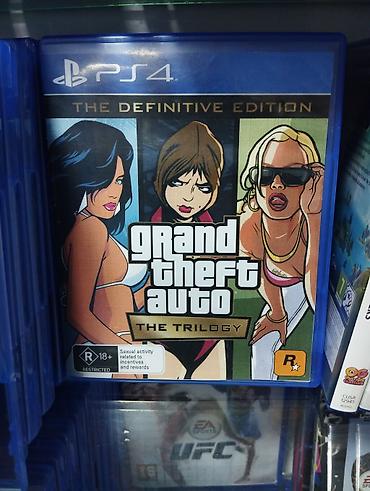 gta 4 dvd: PS4 üçün Grand Theft Auto: The Trilogy – The Definitive Edition - — 1