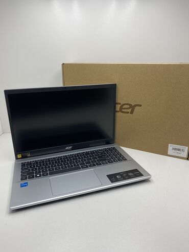 Ноутбук, Acer, 8 ГБ ОЗУ, Intel Core i3, 15.6 ", Новый, Для несложных задач, память SSD
