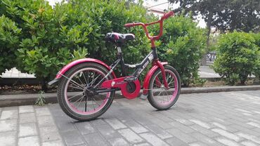 Uşaq velosipedləri: İşlənmiş İki təkərli Uşaq velosipedi 16", sürətlərin sayı: 1, Rayonlara çatdırılma, Ödənişli çatdırılma, Ünvandan götürmə — 2