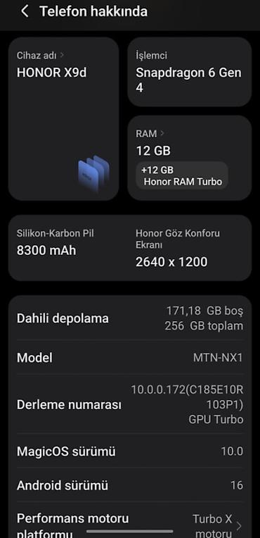 pişik şəkilləri çəkmək: Honor X9d, 256 GB, rəng - Qara — 3