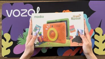 ad gunu hediyyeleri qizlar ucun: Modio markasının uşaqlar üçün mini tableti + içində uşaqlar üçün