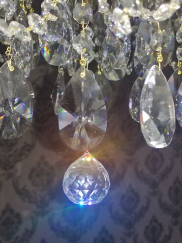 Çilçıraqlar: Çılçıraq, 10 və daha çox lampa, Xrustal — 9