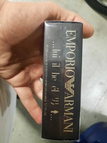 narkotik etri: Məhsul: Emporio Armani “He” Eau de Toilette Sprey Həcm: 100 ml (3.3