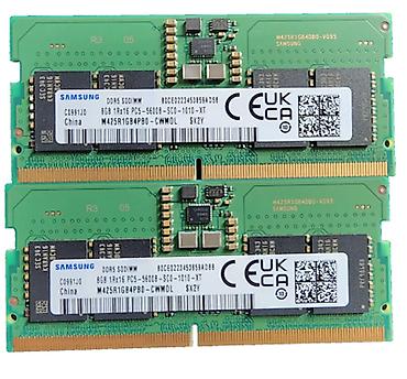 2x8: Оперативная память (RAM) для ПК, Б/у, Samsung, 16 ГБ, DDR5, 5600 МГц — 1