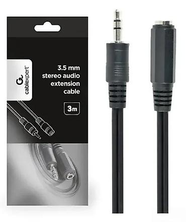 Kablovi za telefone: CabloExpert 3.5 mm stereo produžni audio kabl – 3 m - Tip konektora — 1