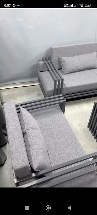 heyet ucun divan: Yeni, Divan, 3 kreslo, Bazasız, Açılmayan — 2