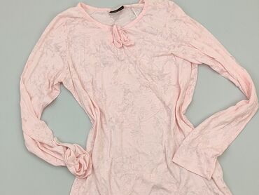 bluzki w różowe kwiaty: Blouse, Janina, L (EU 40), condition - Good
