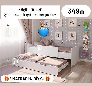Ev üçün mebel: Yeni, İkinəfərlik çarpayı — 1