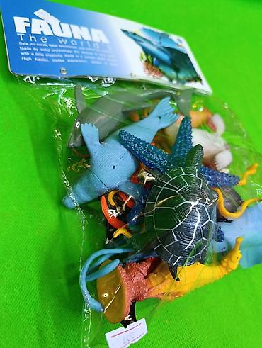 дельфи: Животные морские игрушки в комплекте🦈 Комплектация товара: черепаха — 5