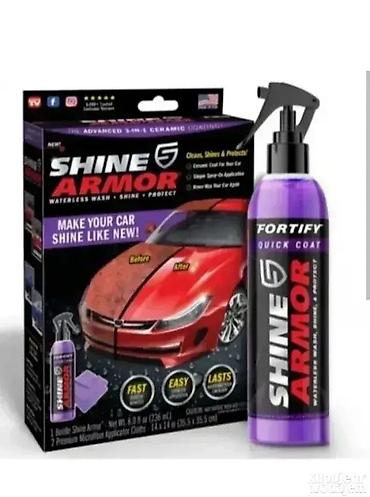 vojni sator: SHINE ARMOR - 3u1 Keramička Zaštita za Automobile Dobrodošli u Davidov — 1