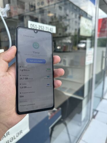 bərdə telefon: Samsung Galaxy A41, 64 GB, rəng - Ağ