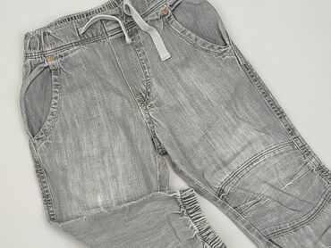 jeansy boyfriend z dziurami: Jeans, 2-3 years, 98, condition - Good