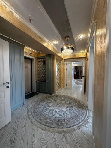 квартира нижная ала арча: 3 комнаты, 100 м², Элитка, 1 этаж, Евроремонт