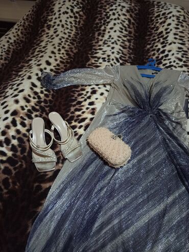 Dəstlər, kostyumlar: Şam dəsti – ziyafət geyimi, ayaqqabı və çanta - Don: Tam — 7