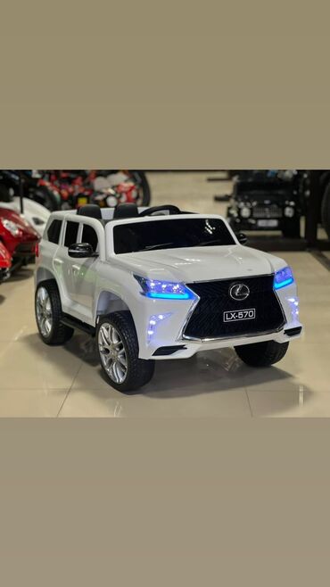 аккумуляторные батареи для игрушечных машин: --- Детский электромобиль Lexus LX 570 Стильный детский